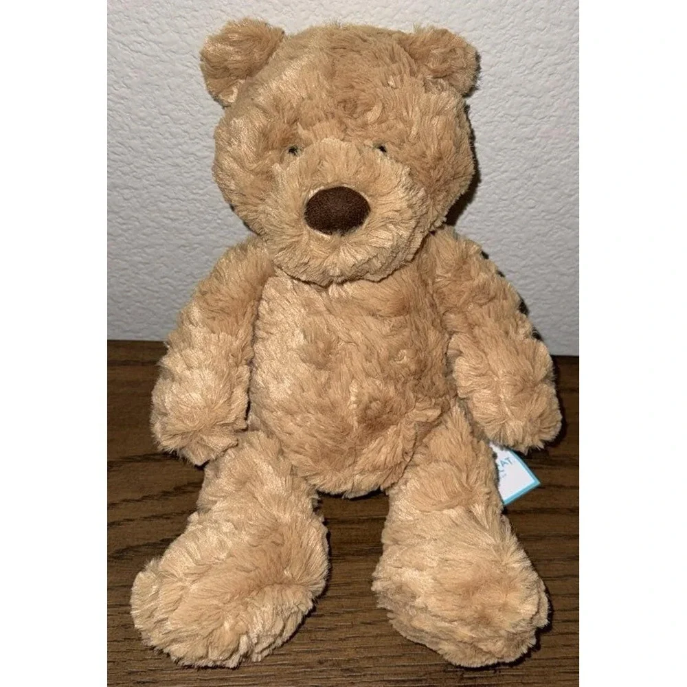 NWT Jellycat BUMBLY BEAR Soft Plush Toy LOVEY Rare Collectible 11